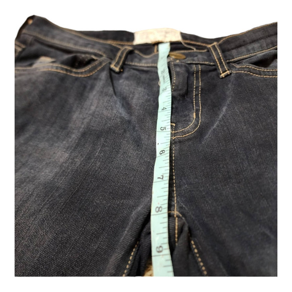 CURRENT / ELLIOTT The STILETTO Skinny Jeans Washed Black with Lace 26 - Picture 8 of 9